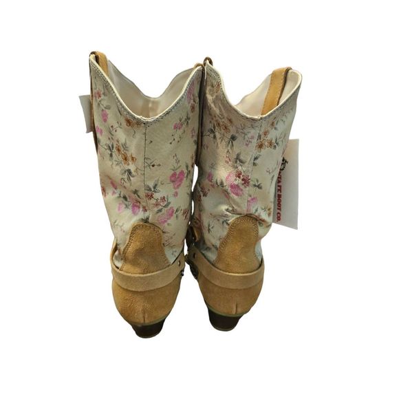 Santa Fe Boot Co Leather Cowboy Boots sz 11 New With Tags Cowgirl Western Rodeo - Picture 7 of 11